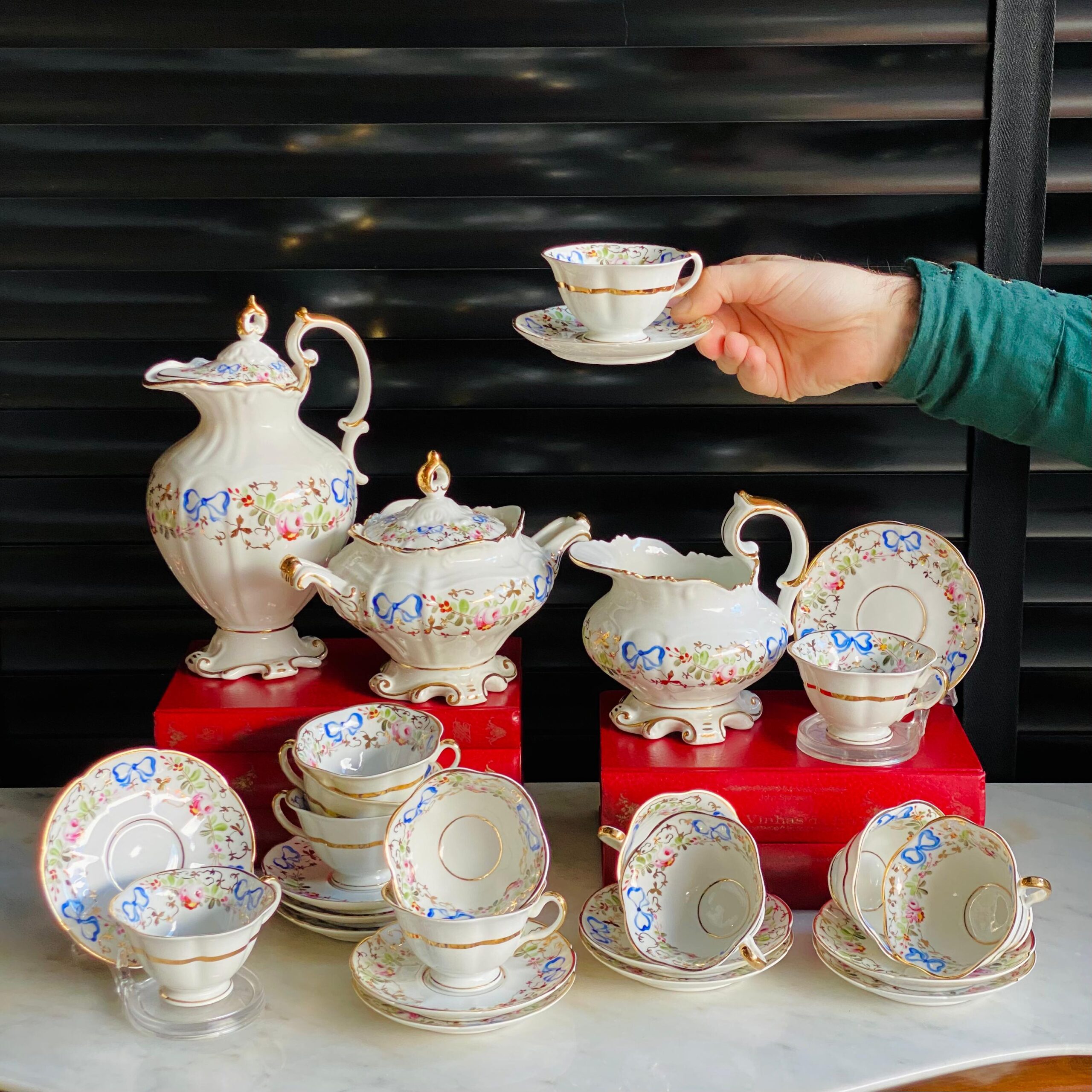 CONJUNTO DE CAFÉ para 12 PESSOAS