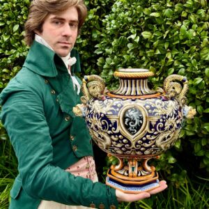 VASO em cerâmica MAJÓLICA