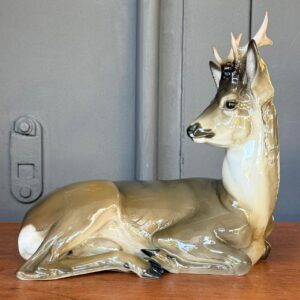 CERVO ROSENTHAL EM PORCELANA ALEMÃ