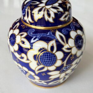 POTICHE EM PORCELANA ALEMÃ  HUTSCHENREUTHER