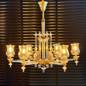LUSTRE INGLÊS estilo ARTS & CRAFTS